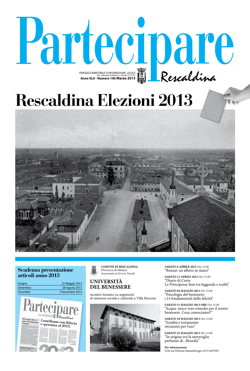 Rescaldina Elezioni 2013