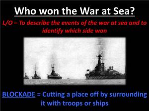 Why Did Britain Win the War at Sea?