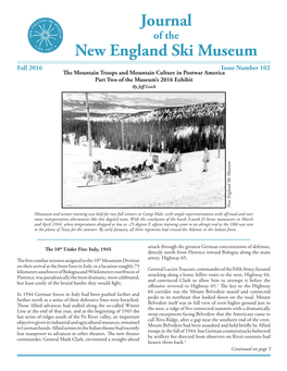Journal New England Ski Museum