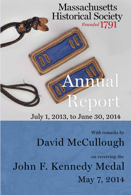 Annual Report July 1, 2013, to June 30, 2014