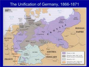 The Unification of Germany, 1866-1871 Definition of a Nation