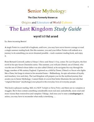 The Last Kingdom Study Guide