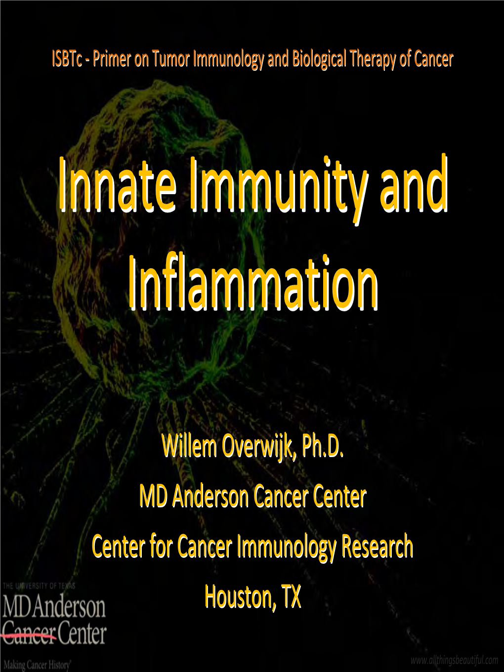 Innate Immunity and Inflammation