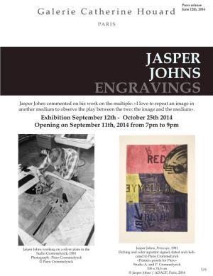 Jasper Johns Engravings