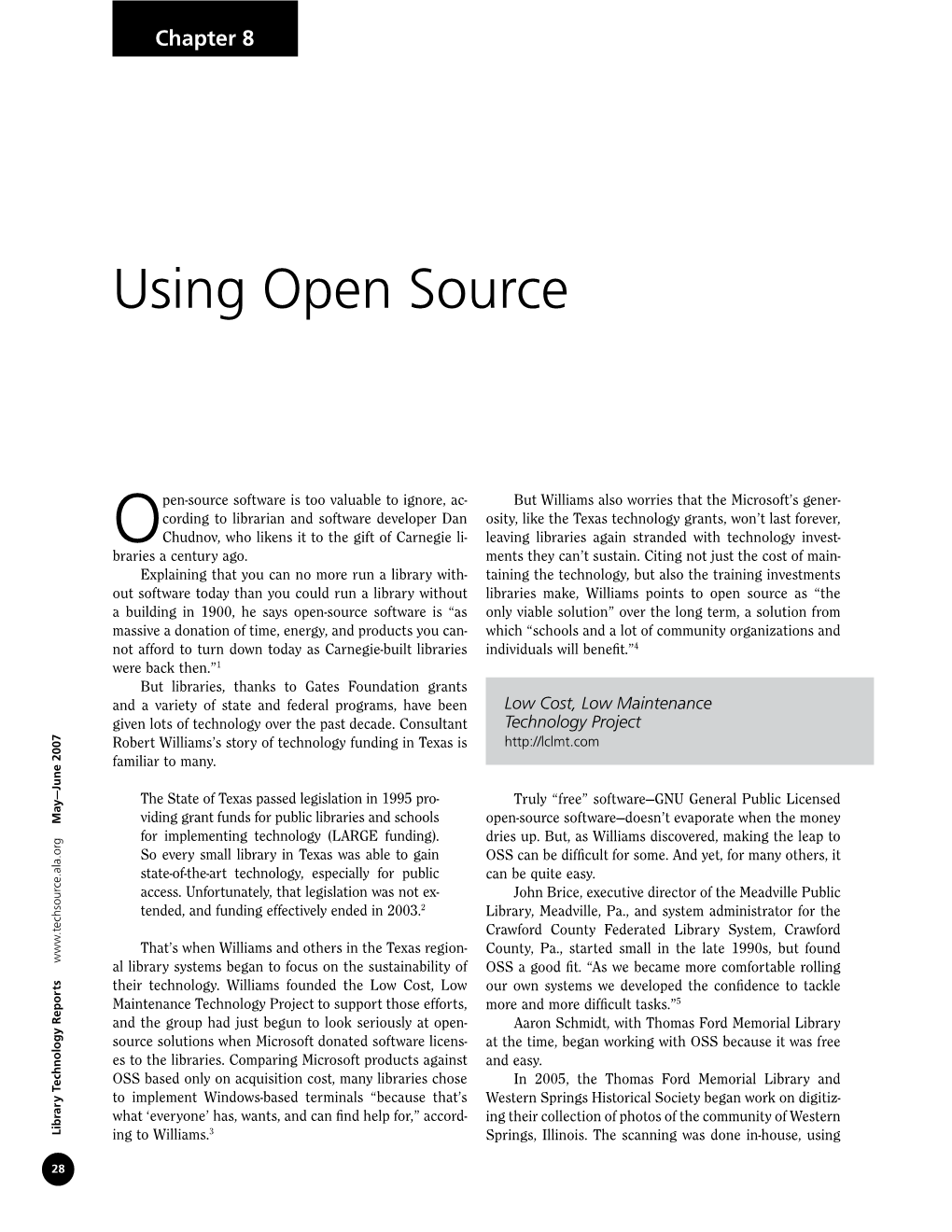 Using Open Source