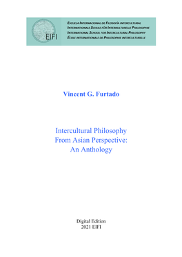 Intercultural Philosophy from Asian Perspective: an Anthology