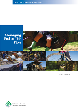 Managing End-Of-Life Tires