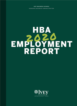 Hba Employment Report