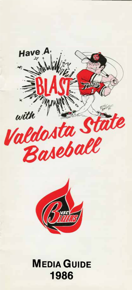 Valdosta State Baseball Roster