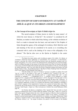 Chapter 4 from Milestones, Cedar Rapid 1981,Page 53-76 68 Sayyid Qutb, Fî Zhîlâl Al-Qur’An Verse Al-Baqarah 190-195, Volume 3 Op Cit., Page 28- 29