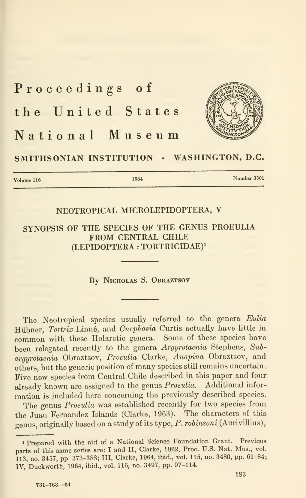 Proceedings of the United States National Museum