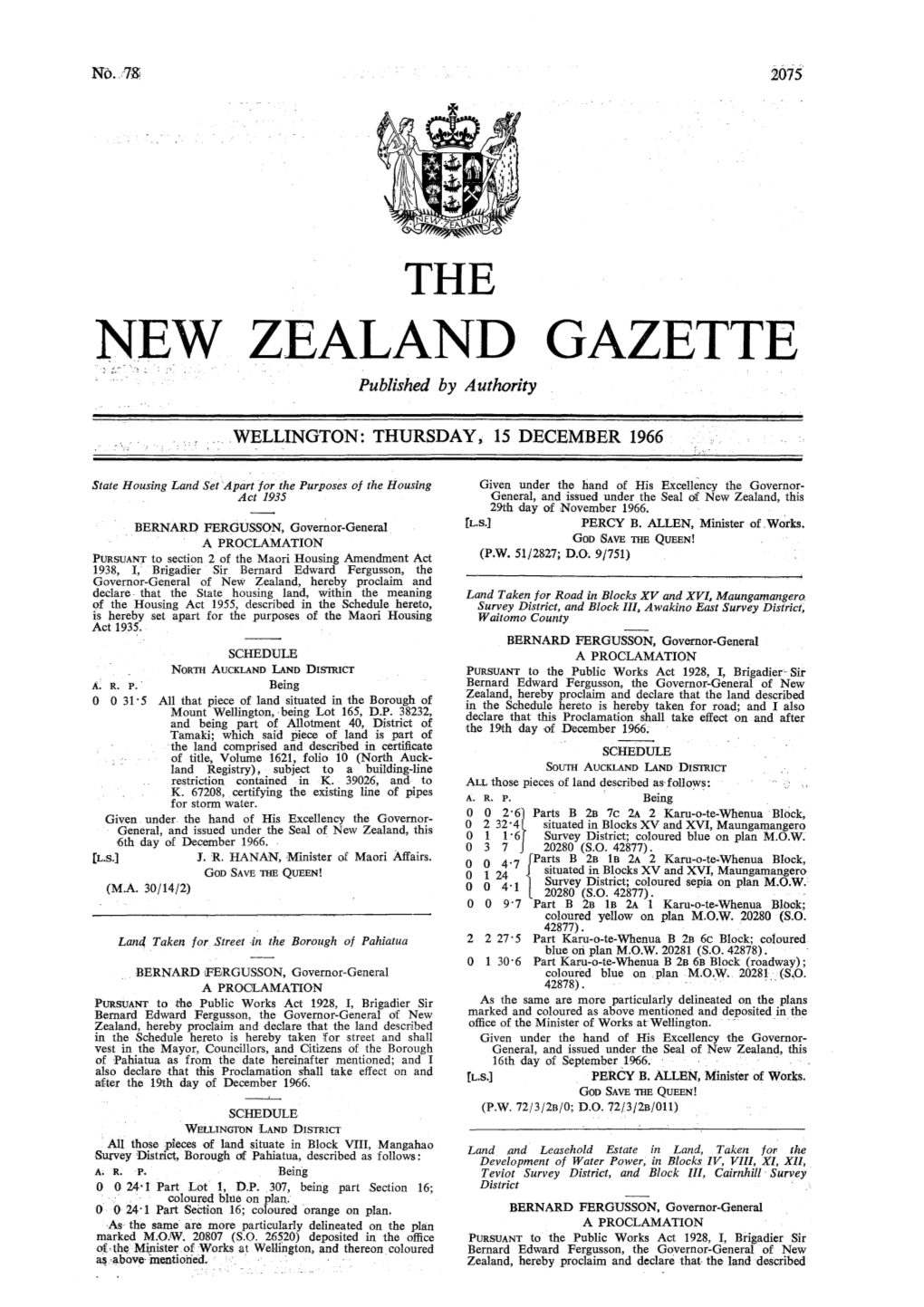 No 78, 15 December 1966, 2075