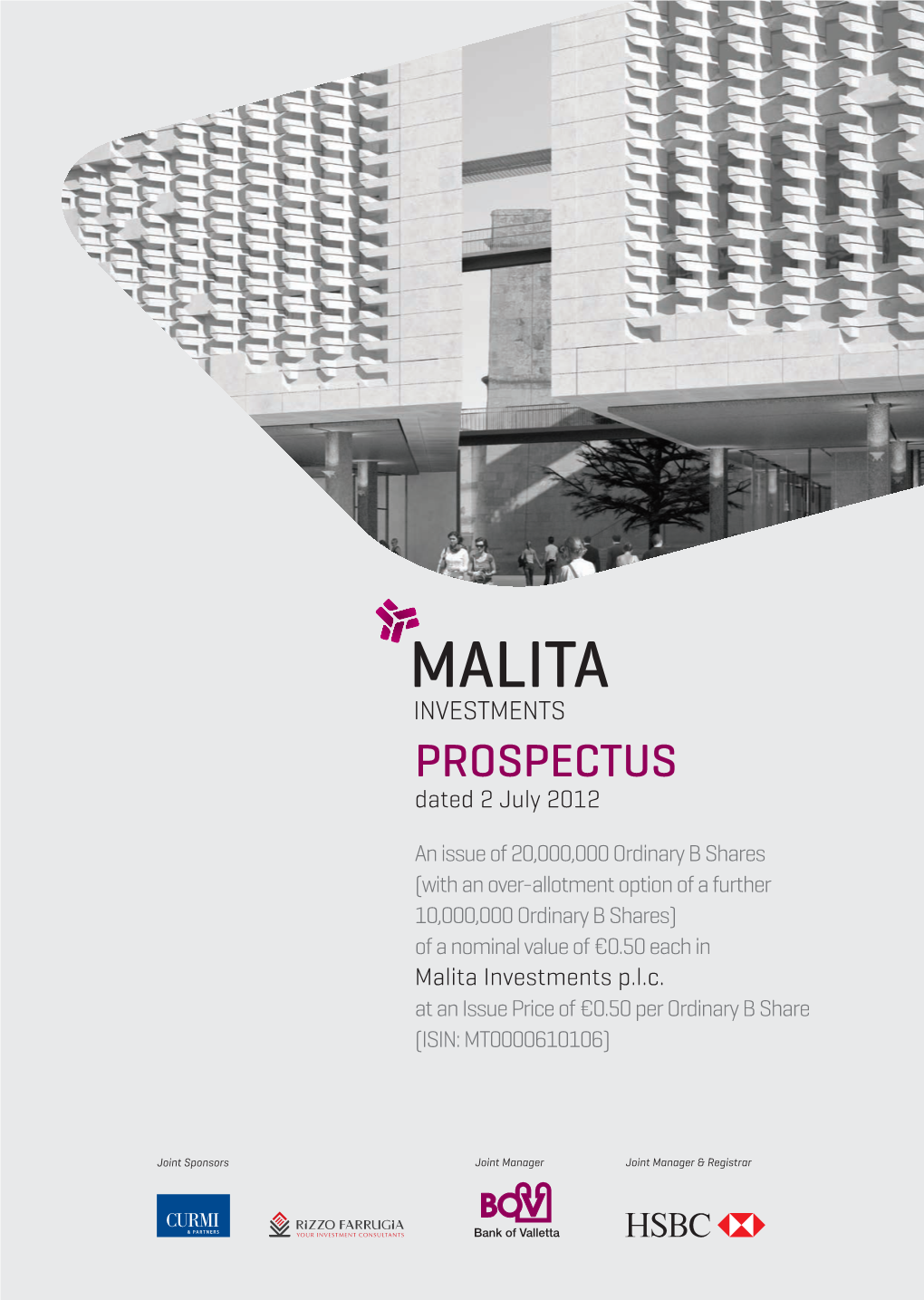 Prospectus Dated 2 July 2012