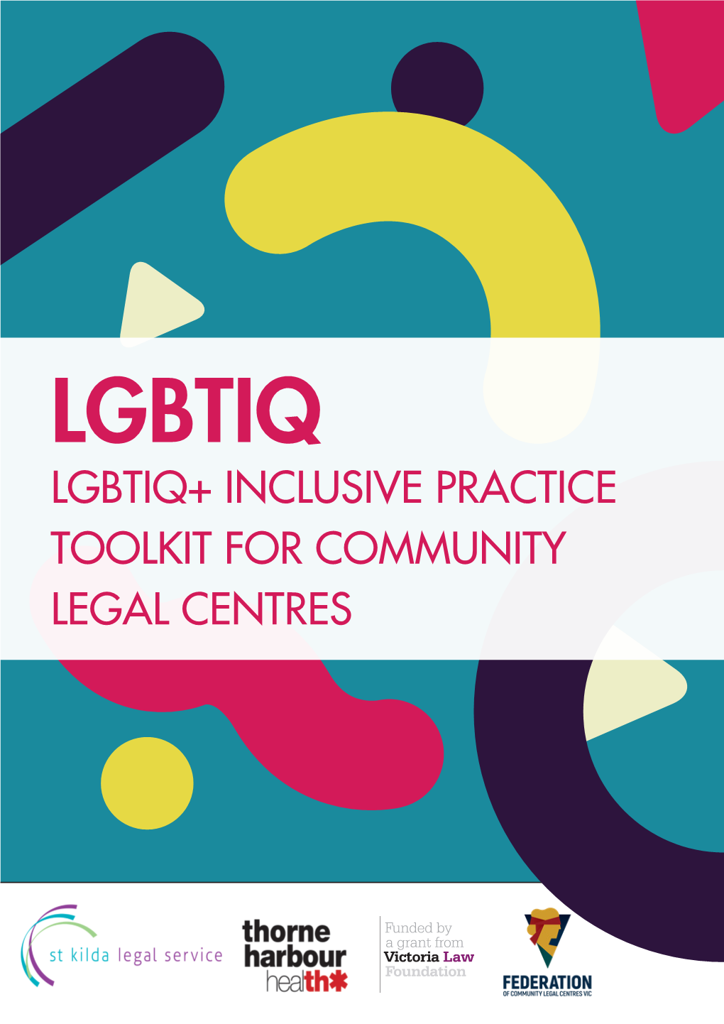 LGBTIQ+ INCLUSIVE PRACTICE TOOLKIT for COMMUNITY LEGAL CENTRES Index