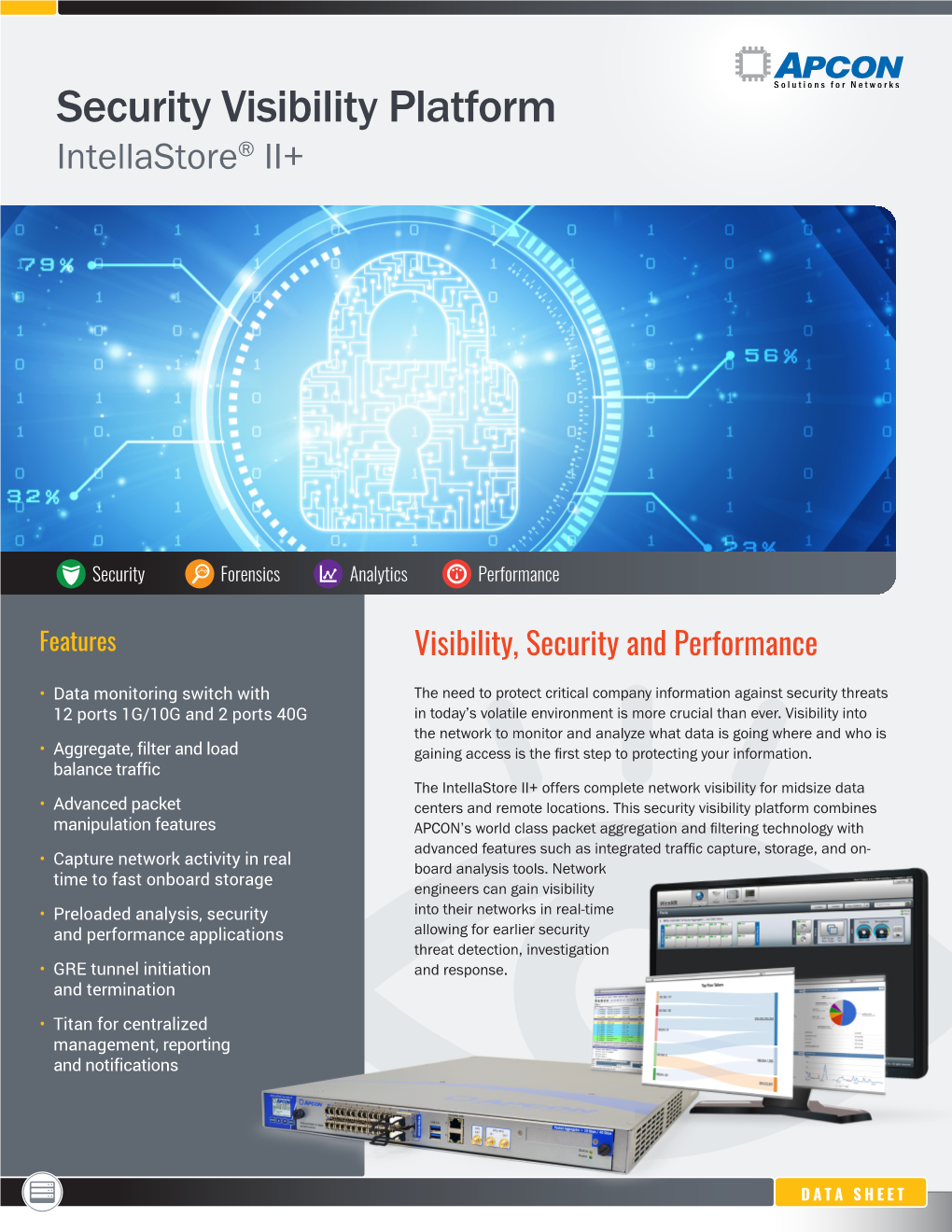 Security Visibility Platform Intellastore® II+