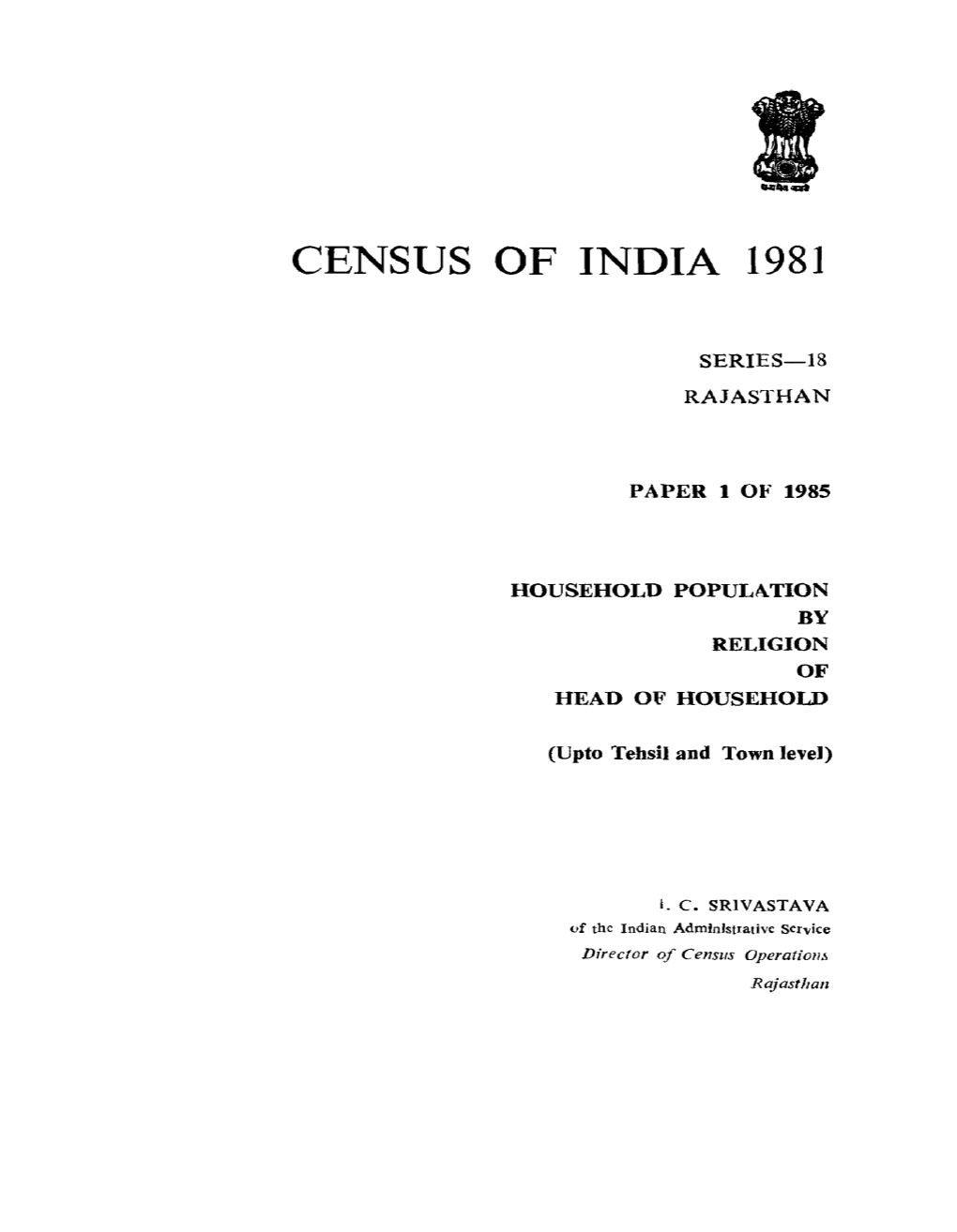 Census of India 1981