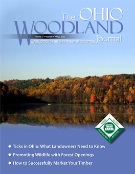 FALL 2020 WA PUBLICATION of the OHIO TREE FARM COMMITTEE Journal