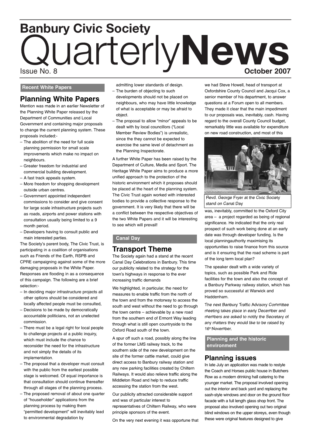 Quarterly Oct 07