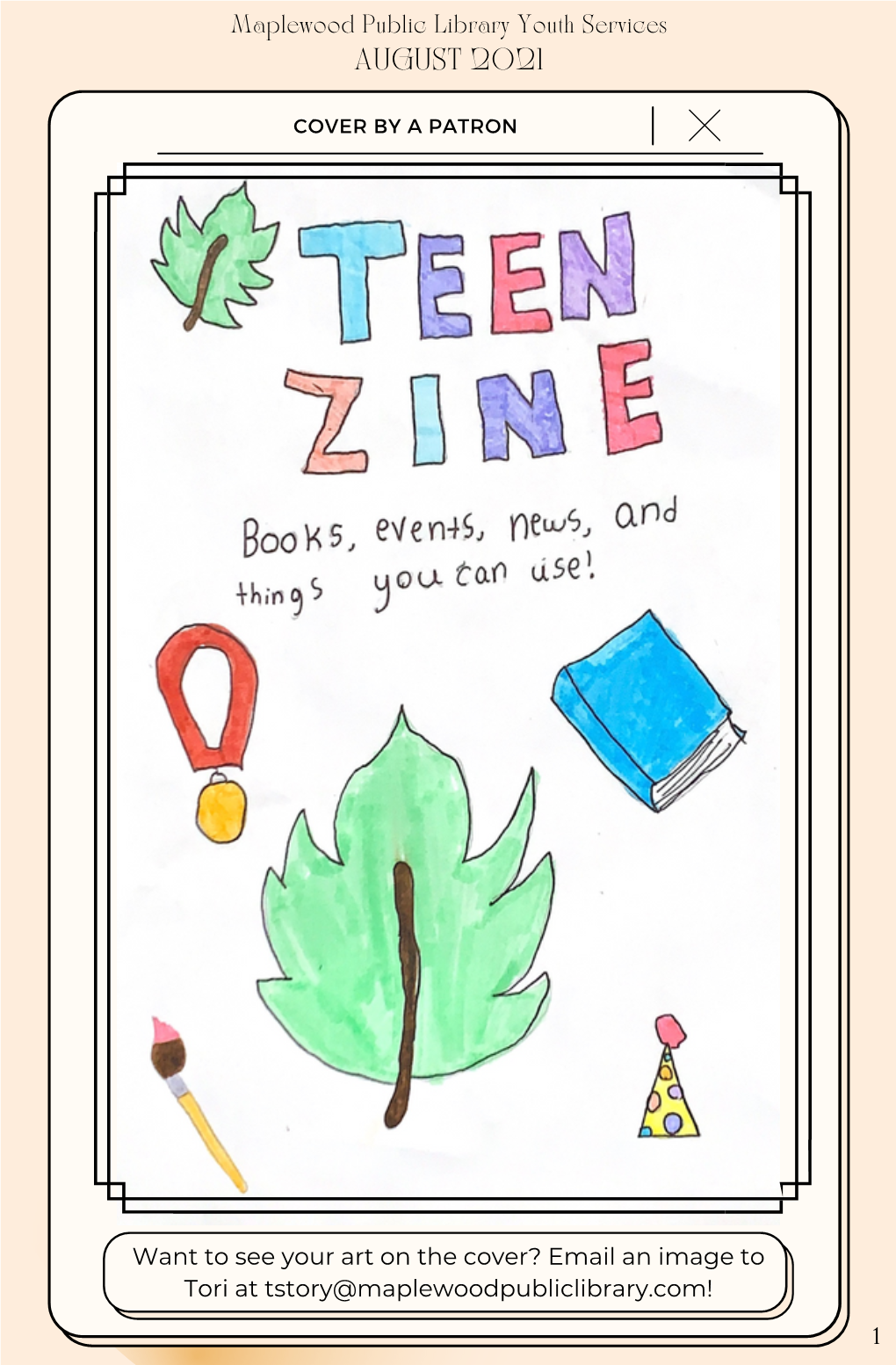 Teen Zine 8/21