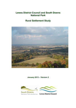 Rural Settlement Study