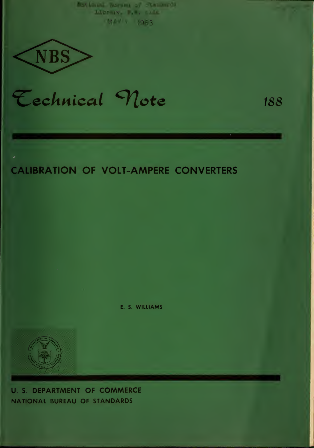 Calibration of Volt-Ampere Converters
