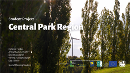 Student Project Central Park Region