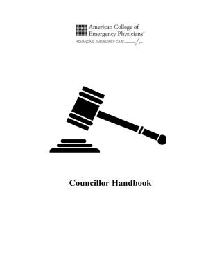 Councillor Handbook