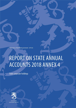 Report on State Annual Accounts 2018 Annex 4