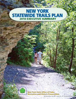New York Statewide Trails Plan 2010 Executive Summary