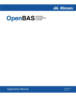 Openbas Application Manual