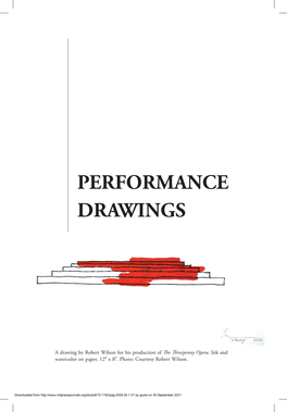 Performance Drawings