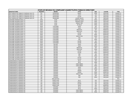 State of Nevada Fsc Compliant Cigarette/Ryo