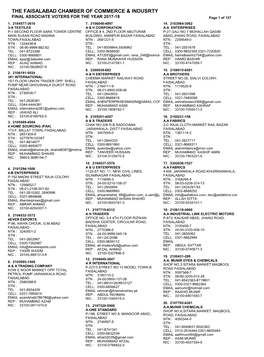 The Faisalabad Chamber of Commerce & Indusrty