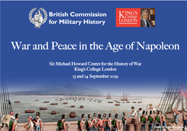 War and Peace Booklet Sept 2019