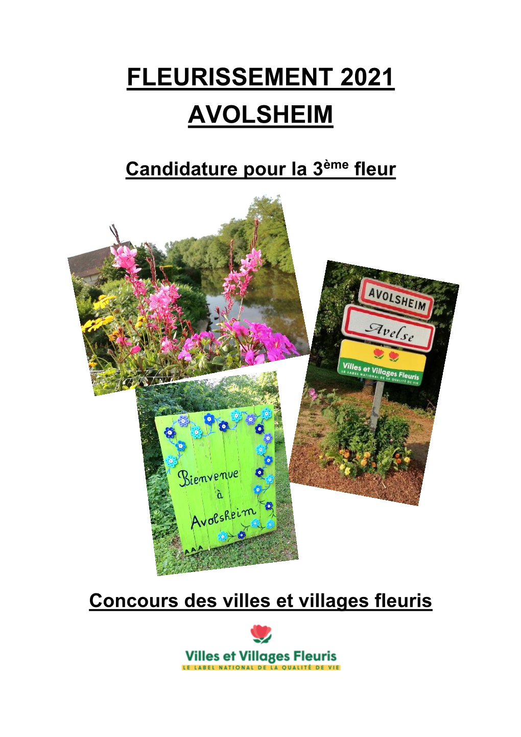 Fleurissement 2021 Avolsheim