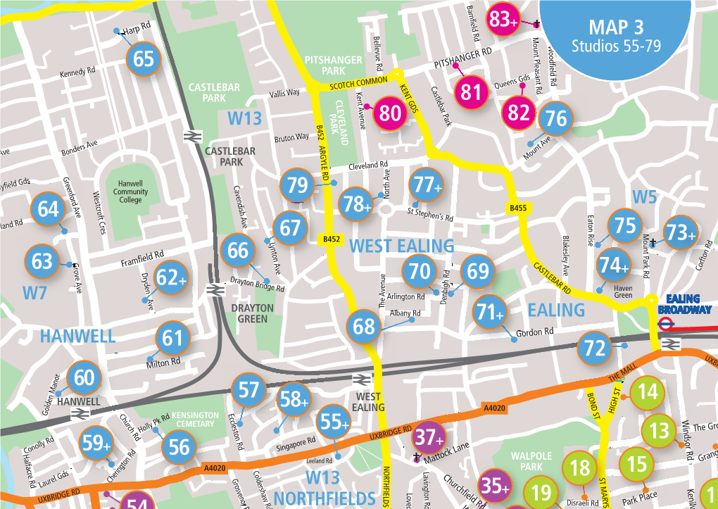 Hanwell W5 W W13 W7 W13 West Ealing Ealing Northfields