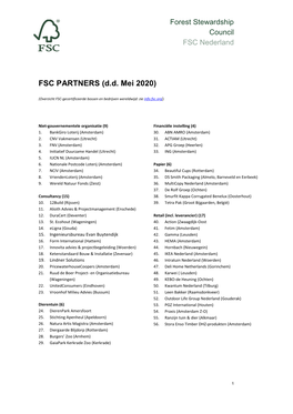 FSC PARTNERS (Dd Mei 2020)