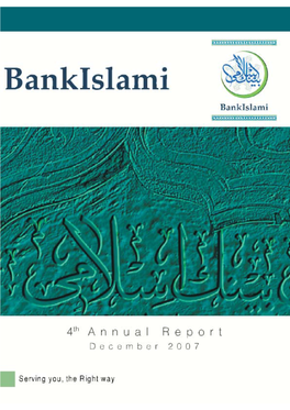Bankislami Annual Report 2007