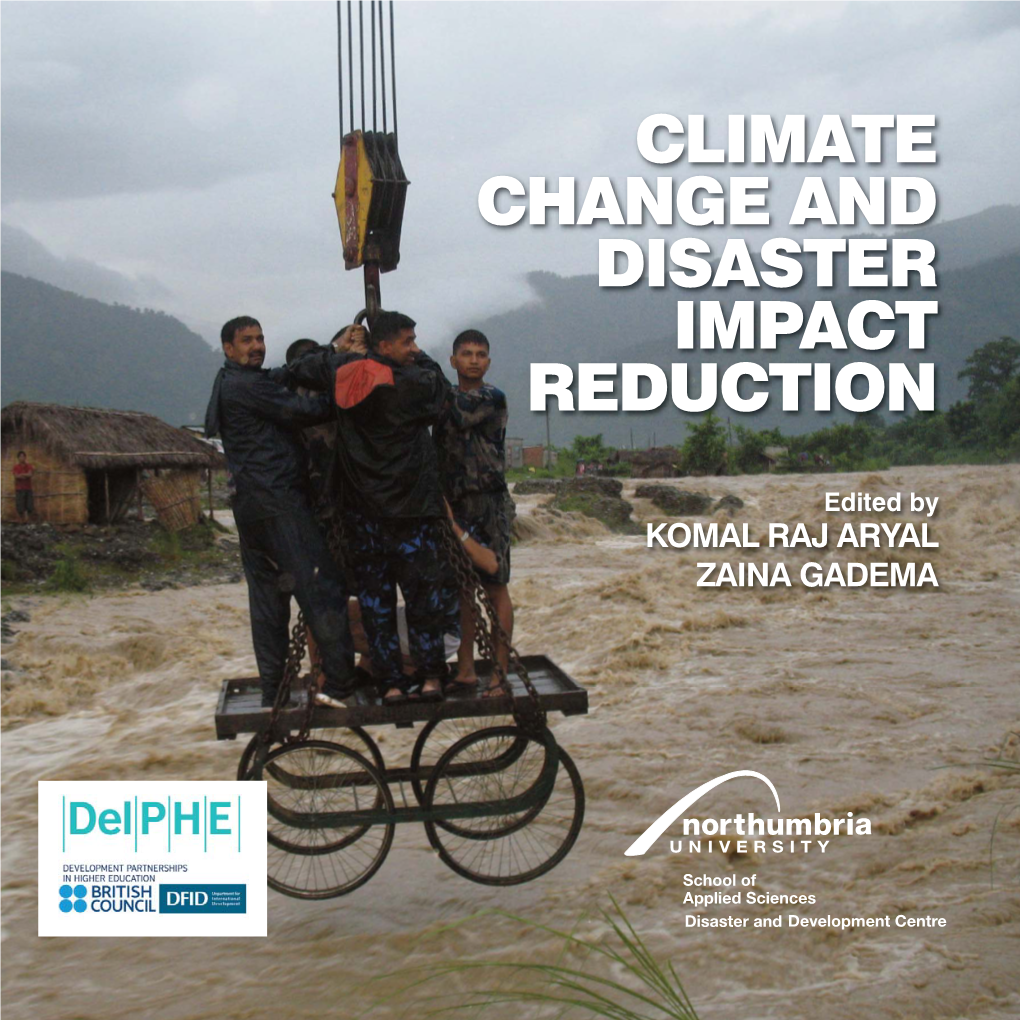 Climate Change and Disaster Impact Reduction