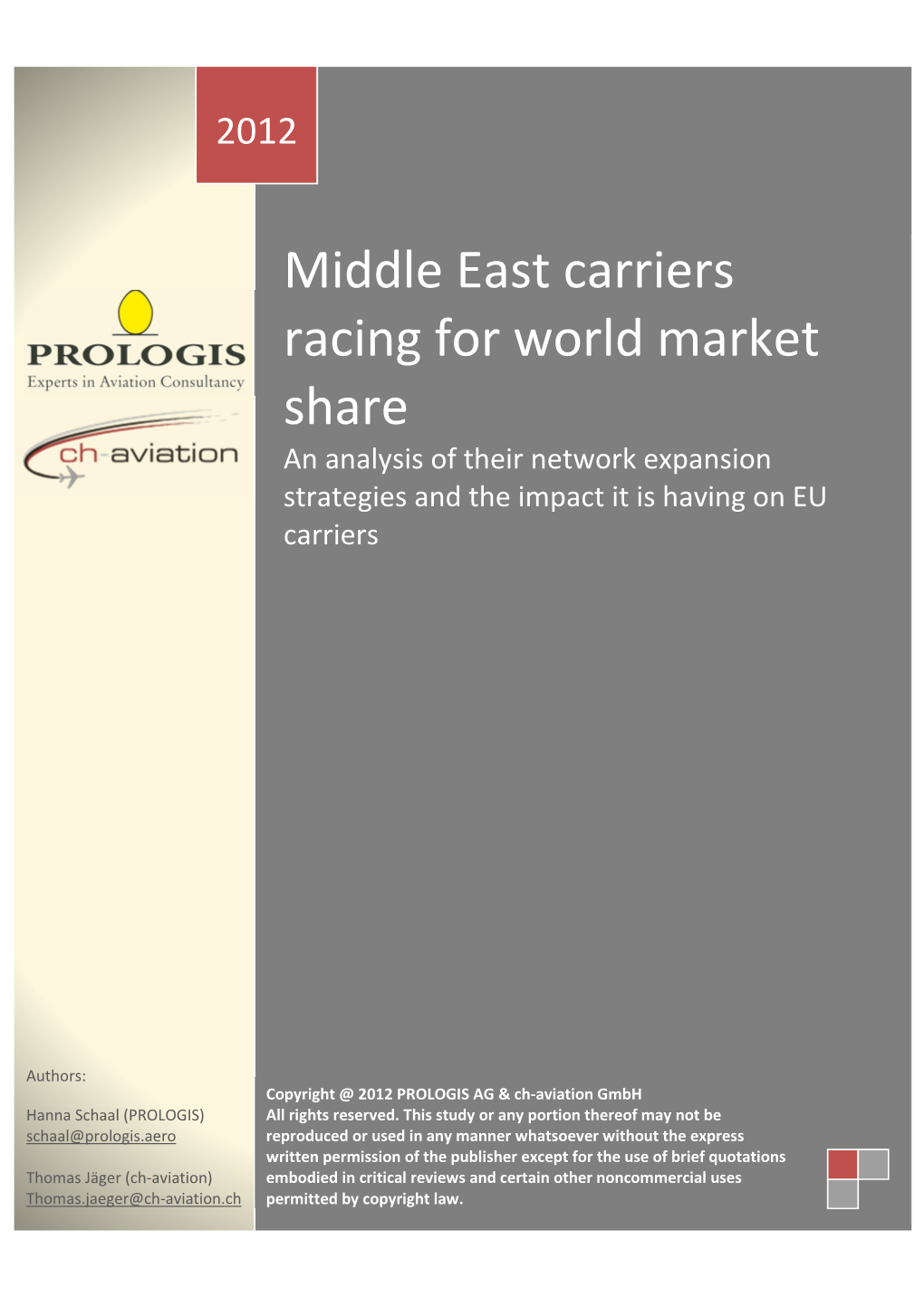 2012 12 12 Middle East Carriers Racing for World Market Share