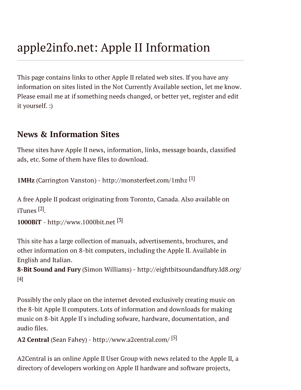 Apple2info.Net: Apple II Information