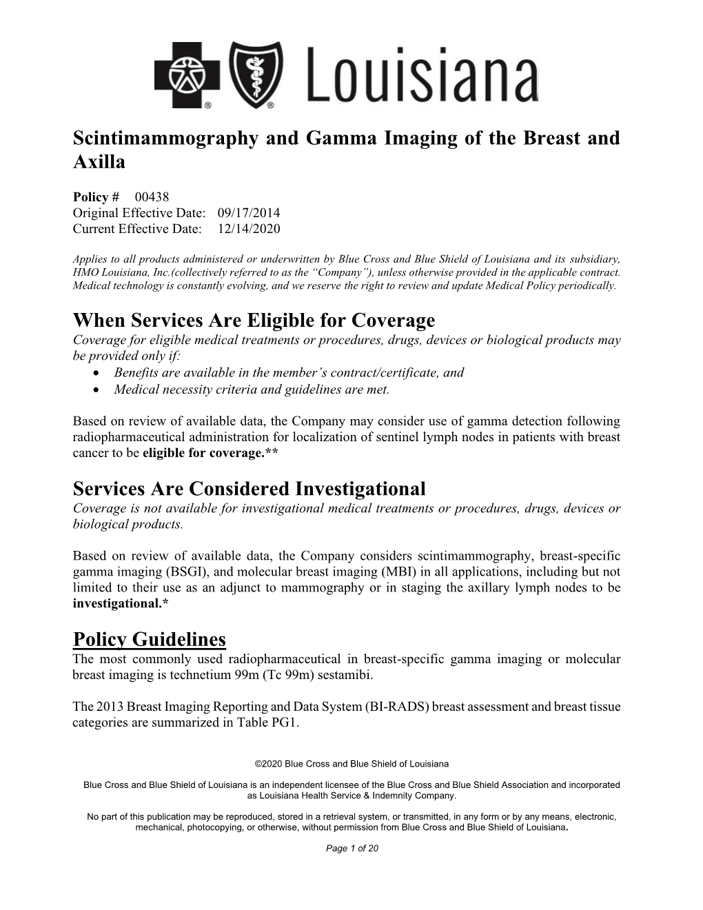 Scintimammography and Gamma Imaging of the Breast and Axilla