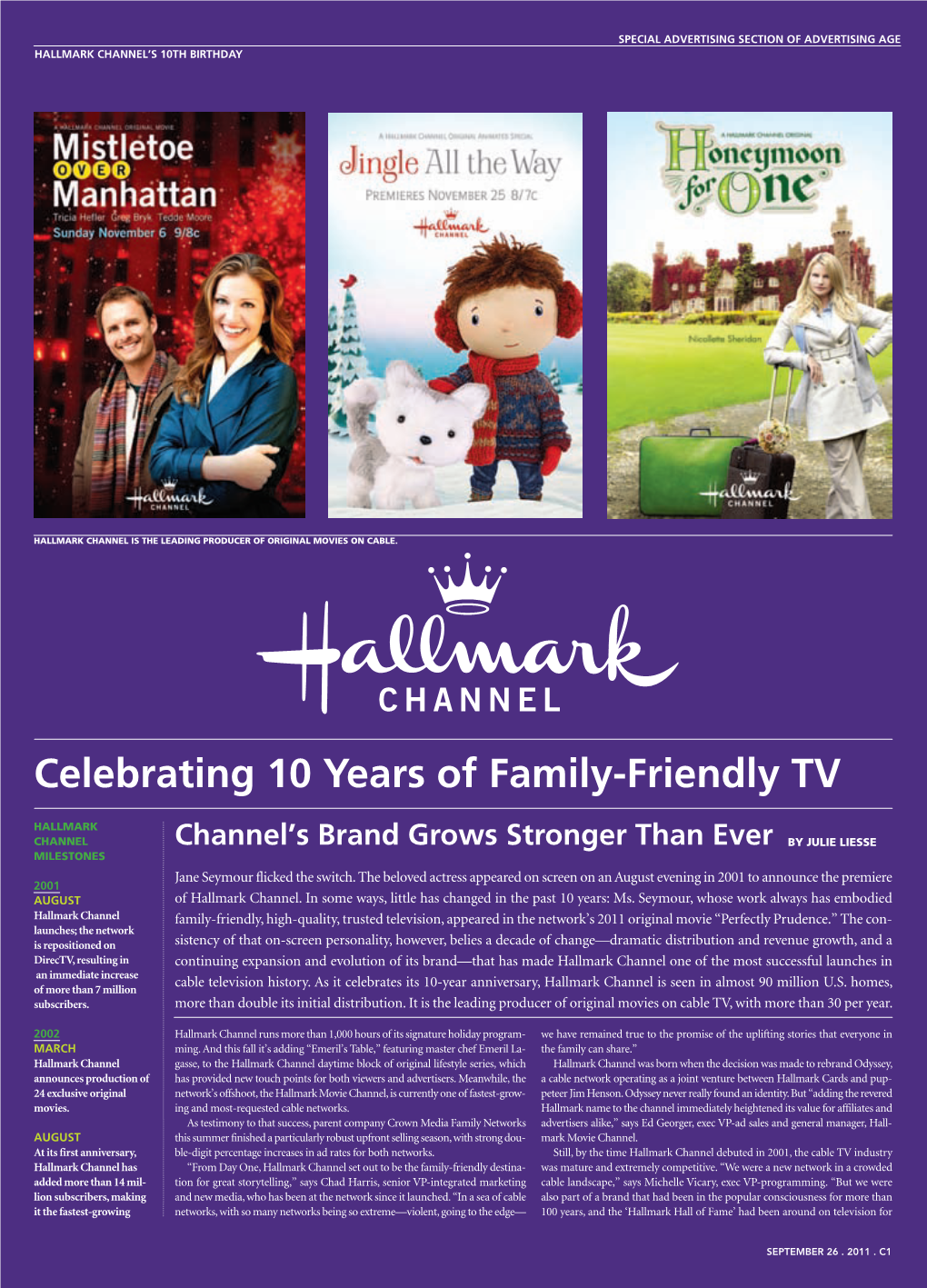 Celebrating 10 Years of Family-Friendly TV