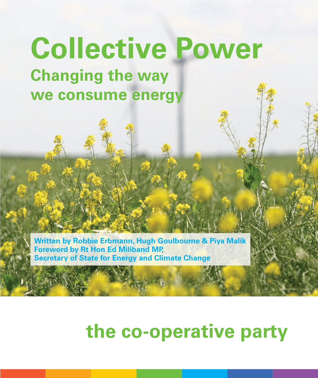 Collective Power Changing the Way We Consume Energy