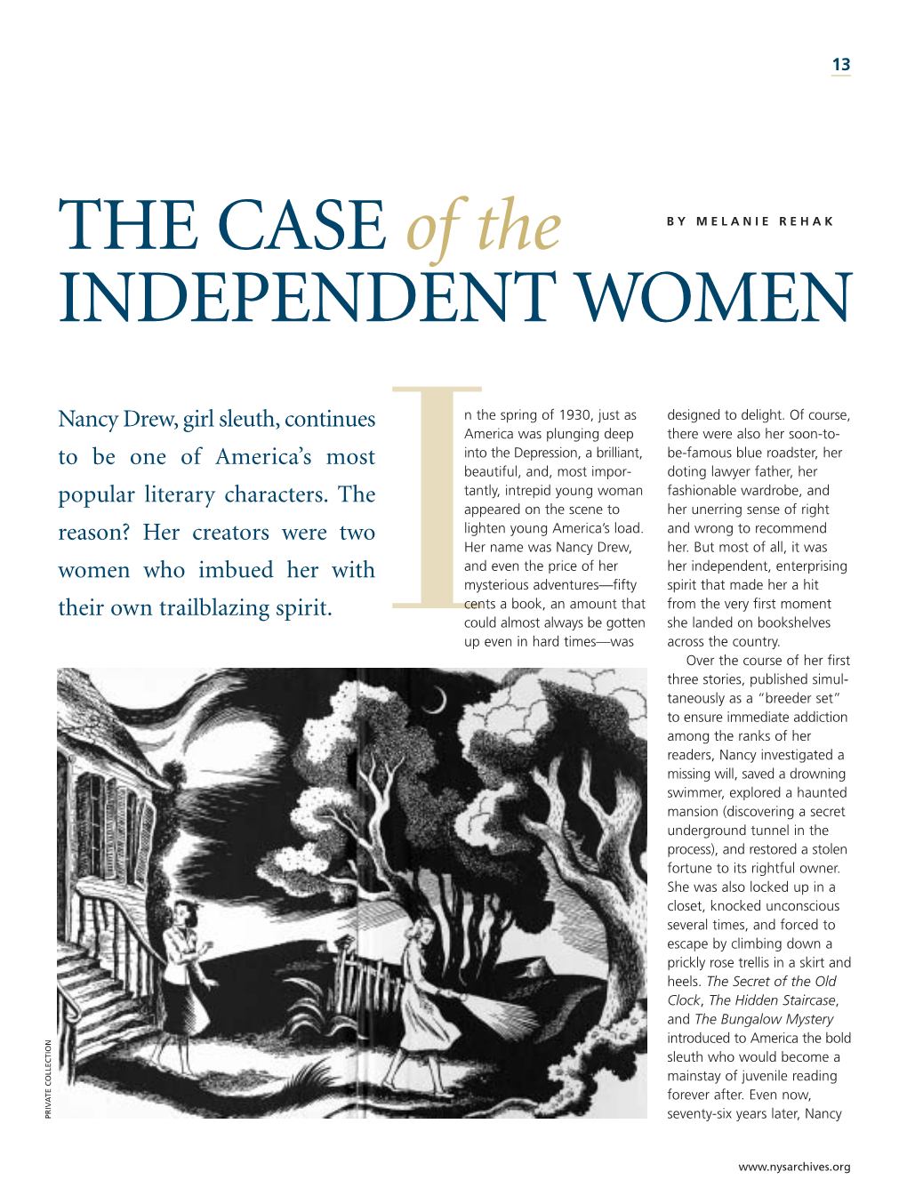 The Case of the Independent Women