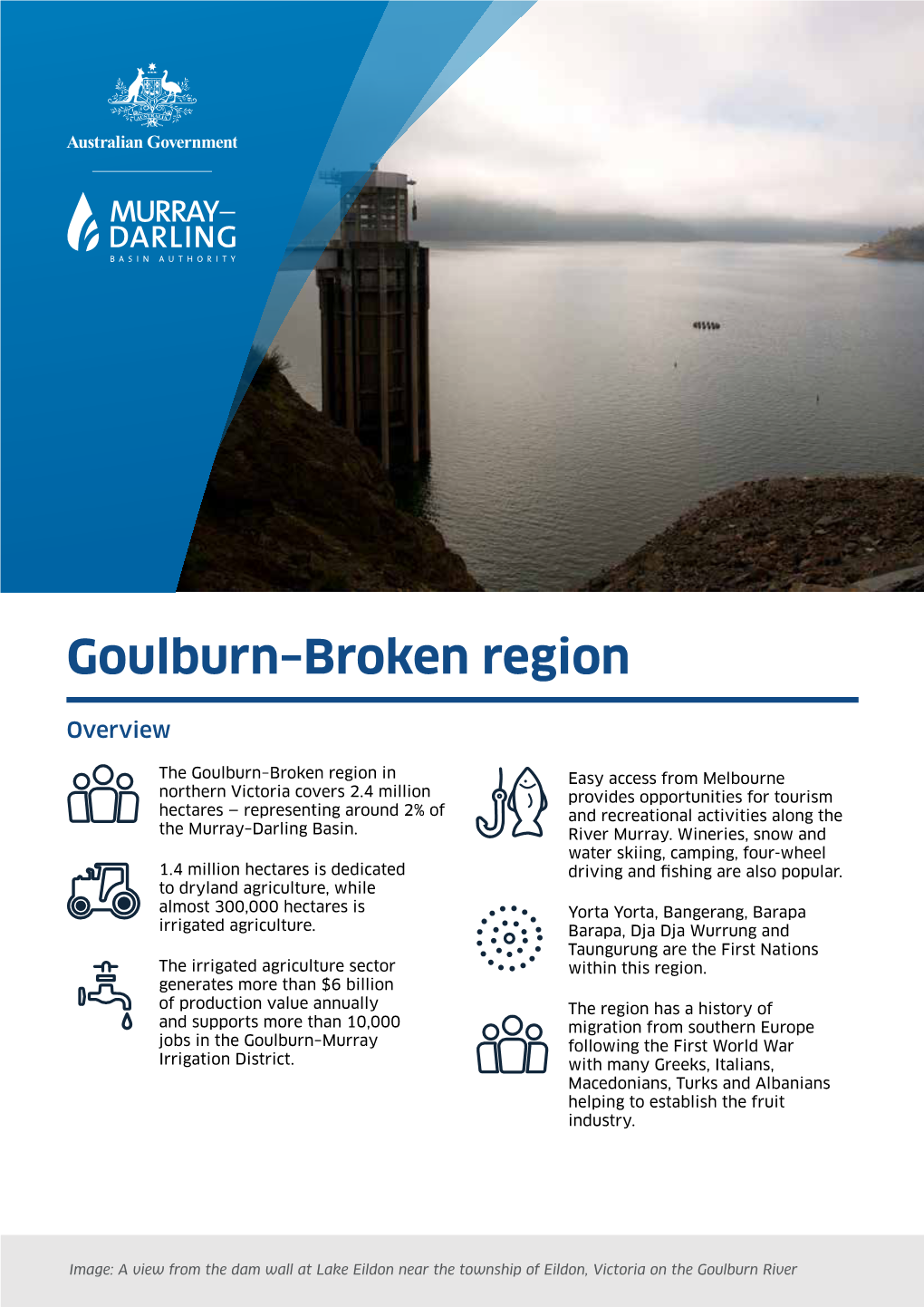 Goulburn–Broken Regional Fact Sheet