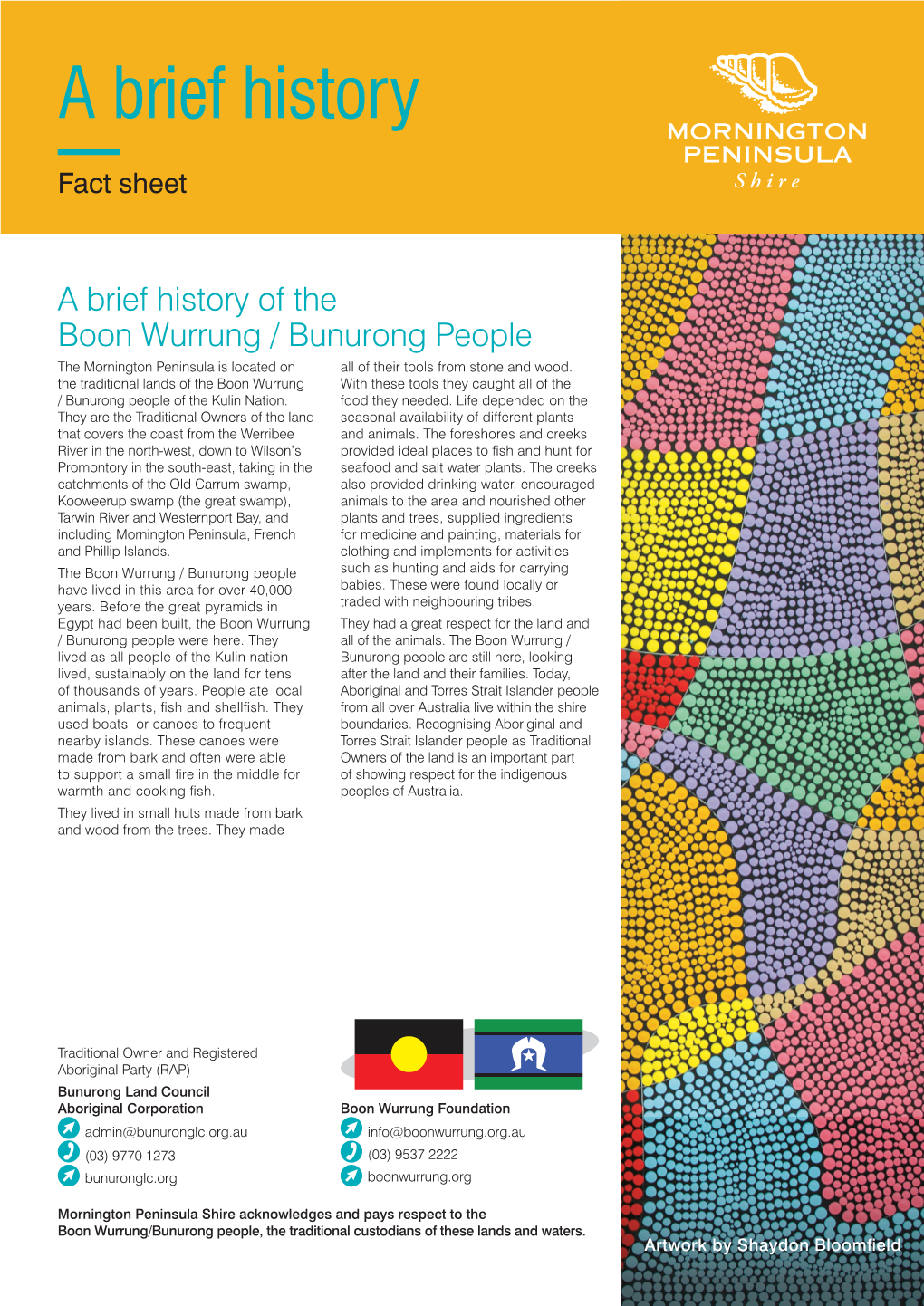 Boon Wurrung / Bunurong People the Mornington Peninsula Is Located on All of Their Tools from Stone and Wood