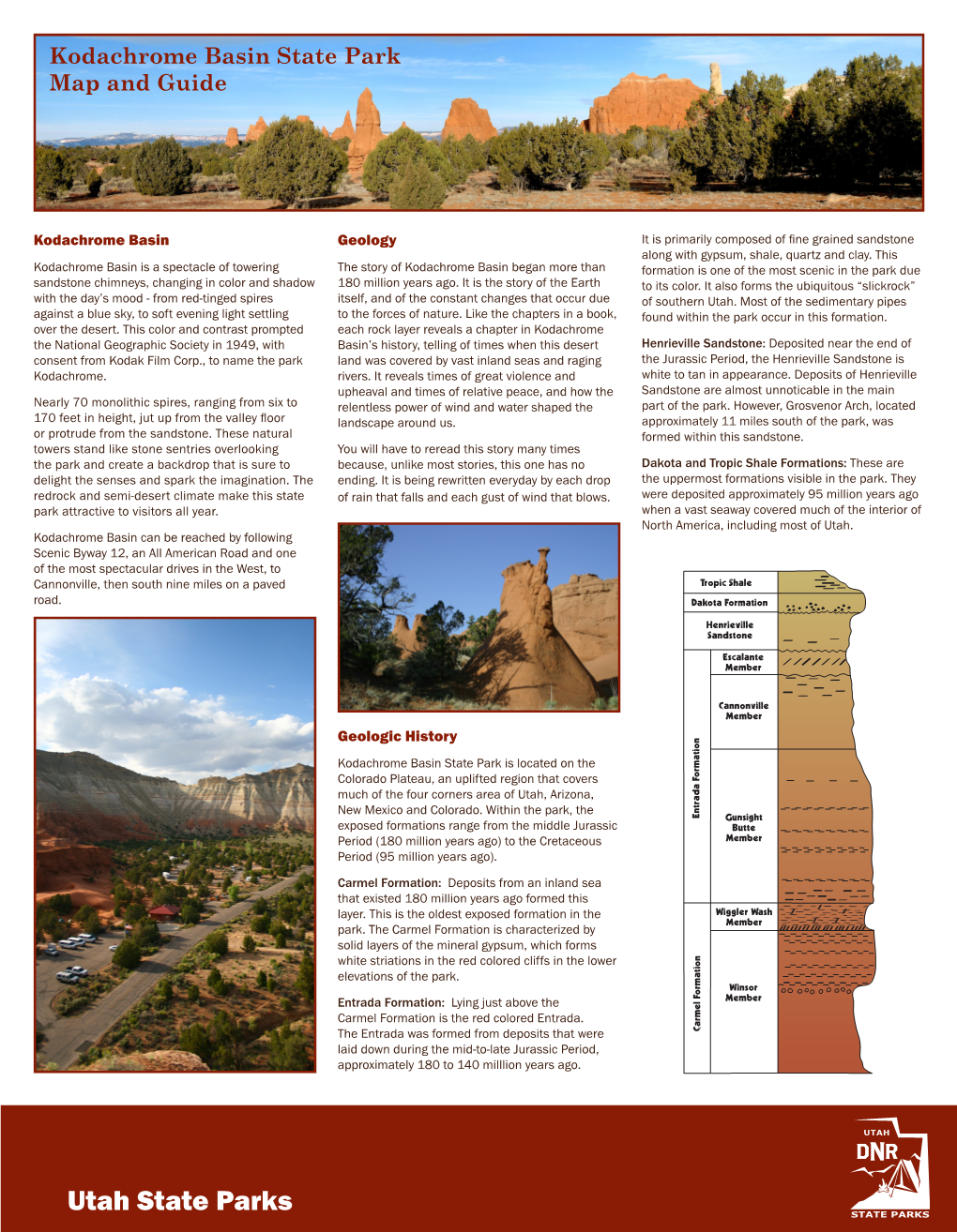 Kodachrome Basin Brochure 2020