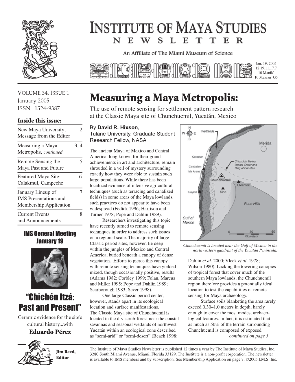 Measuring a Maya Metropolis