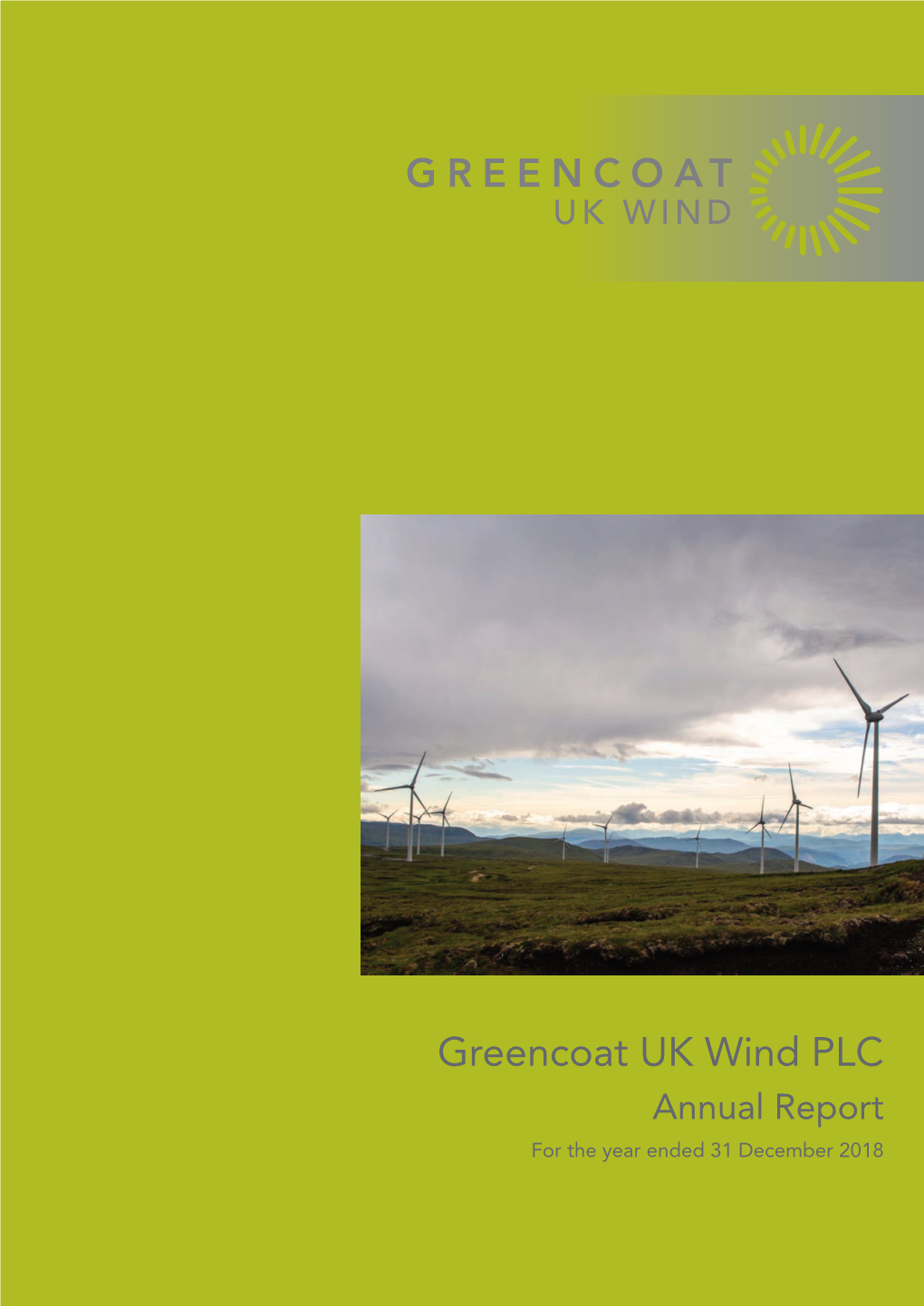 Greencoat UK Wind Annual Report 2018.Pdf